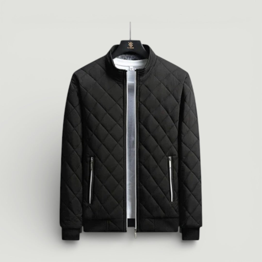 BERT キルティング・ジップ・ジャケット