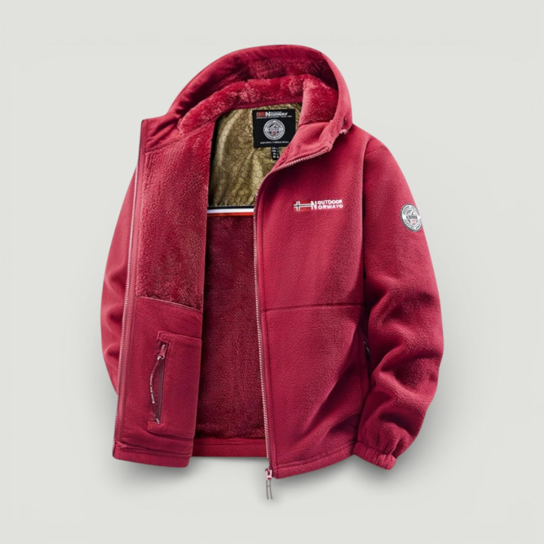 HARDY 裏地フリース・ジップ・ジャケット