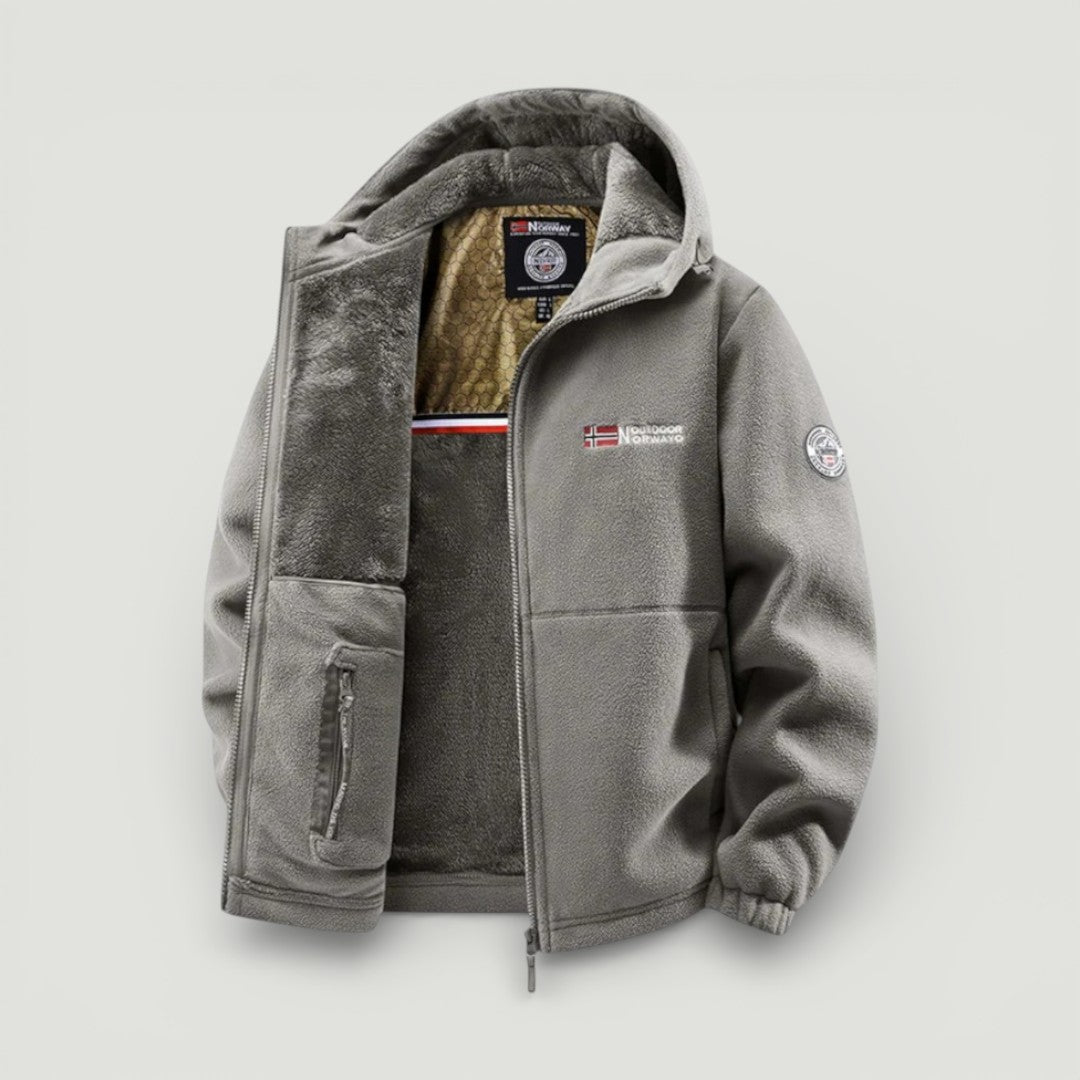 HARDY 裏地フリース・ジップ・ジャケット