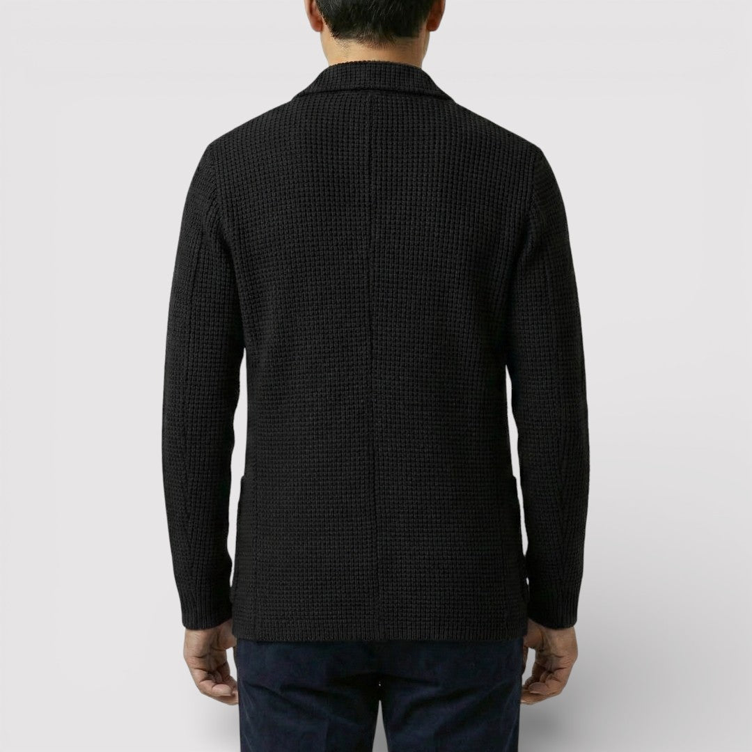 ROLF ワッフルニット・カーディガン
