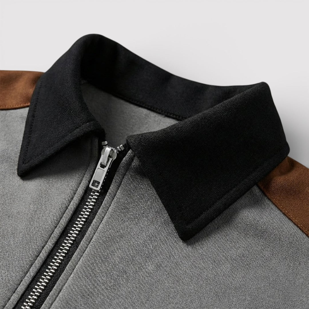 NIEL 軽量ハーフジップ・セーター