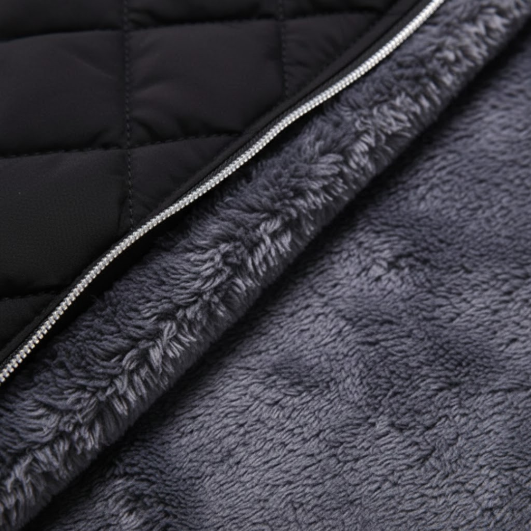 BERT キルティング・ジップ・ジャケット