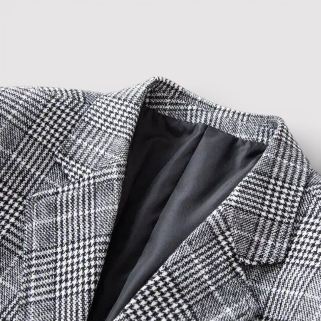 NICK プレミアム・チェック・ブレザー