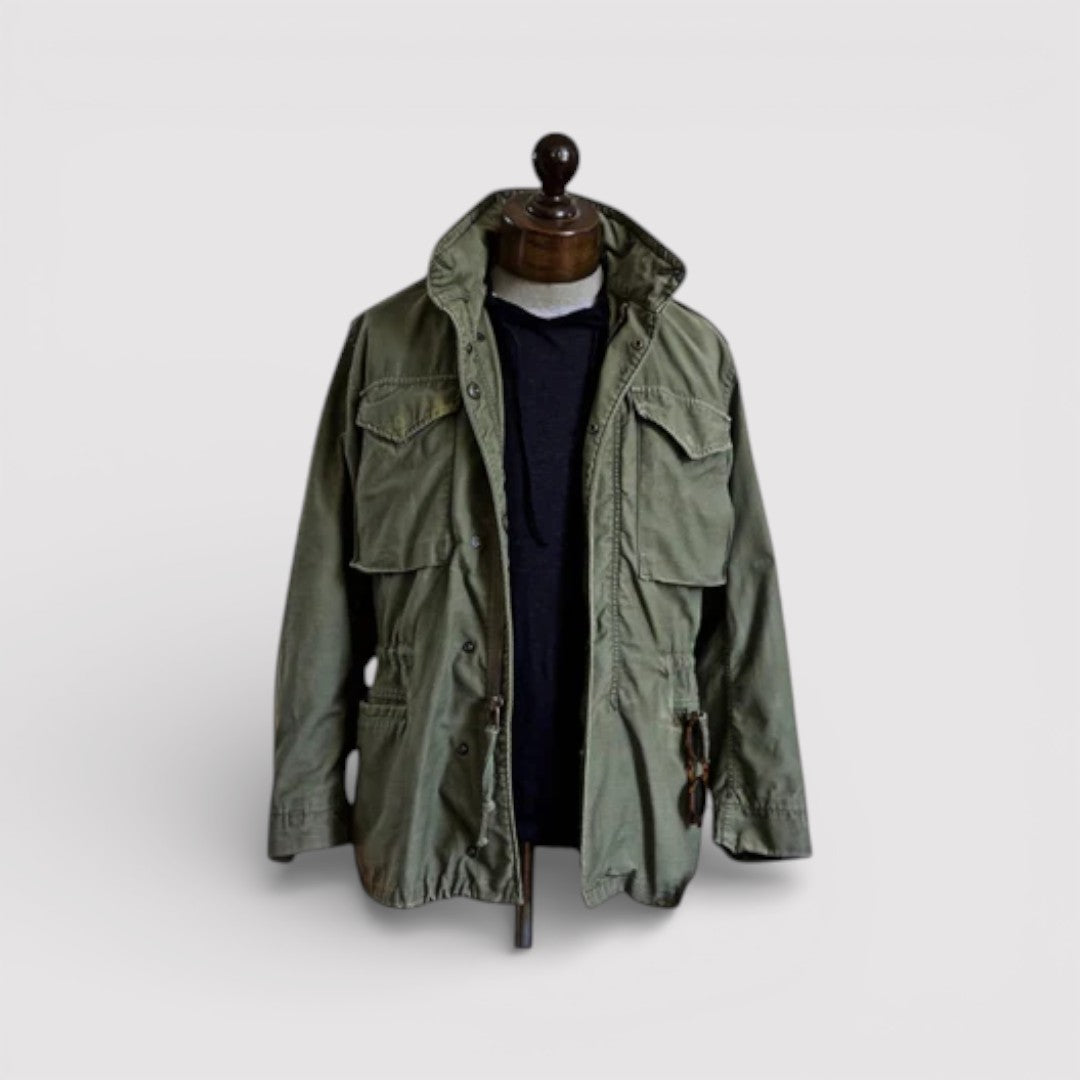 ARNEO 通気性フィールドミリタリージャケット