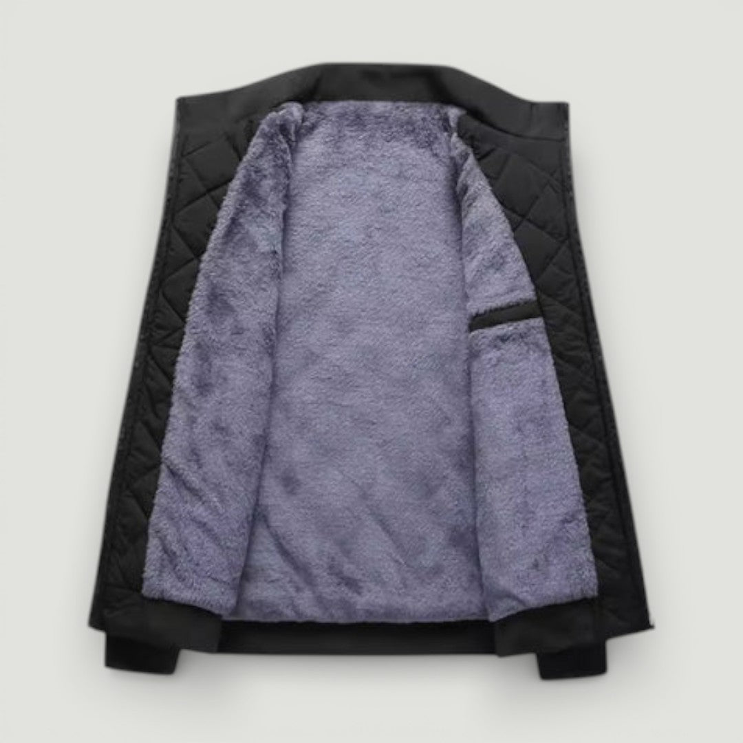 BERT キルティング・ジップ・ジャケット