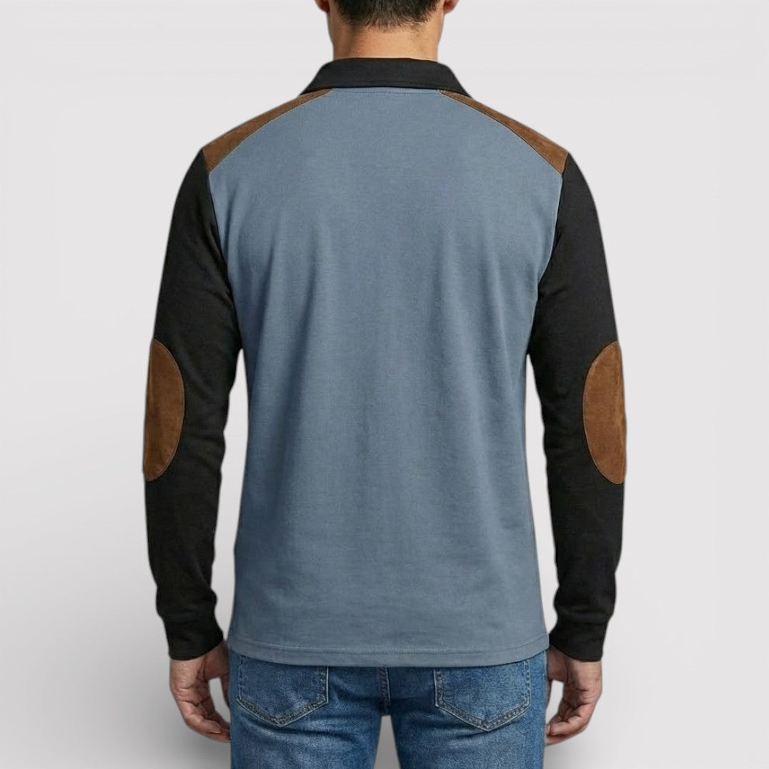 NIEL 軽量ハーフジップ・セーター