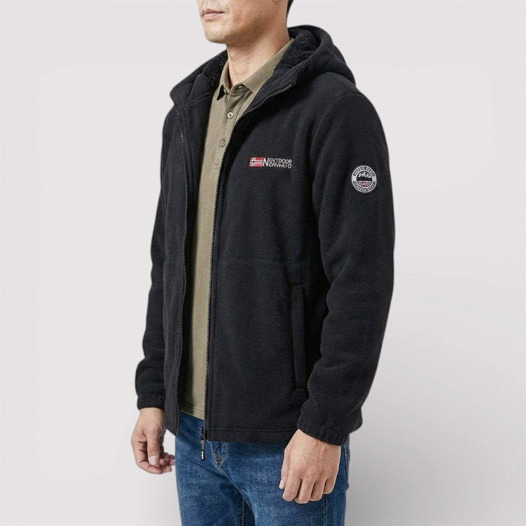 HARDY 裏地フリース・ジップ・ジャケット