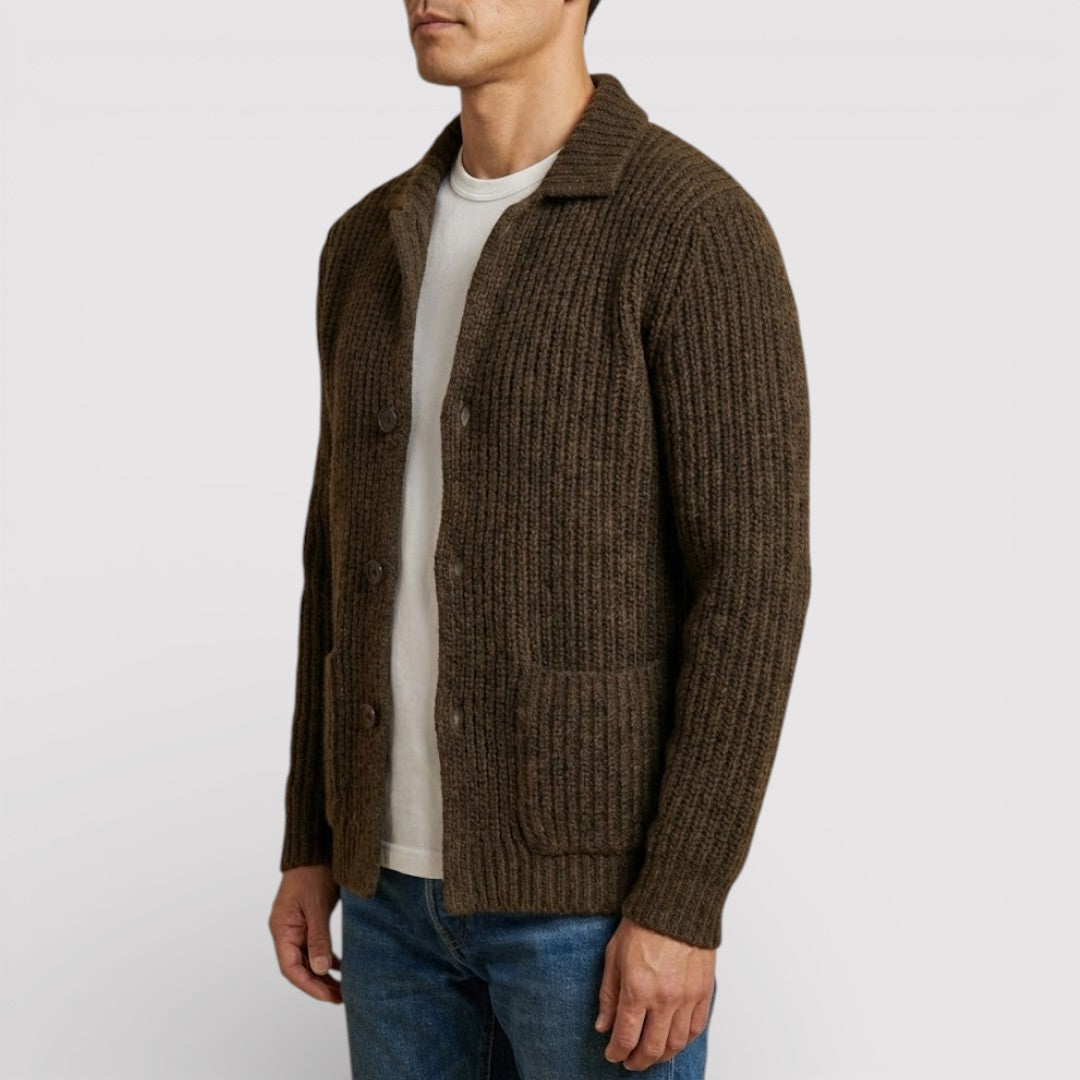 ALWIN レギュラーリブニットセーター