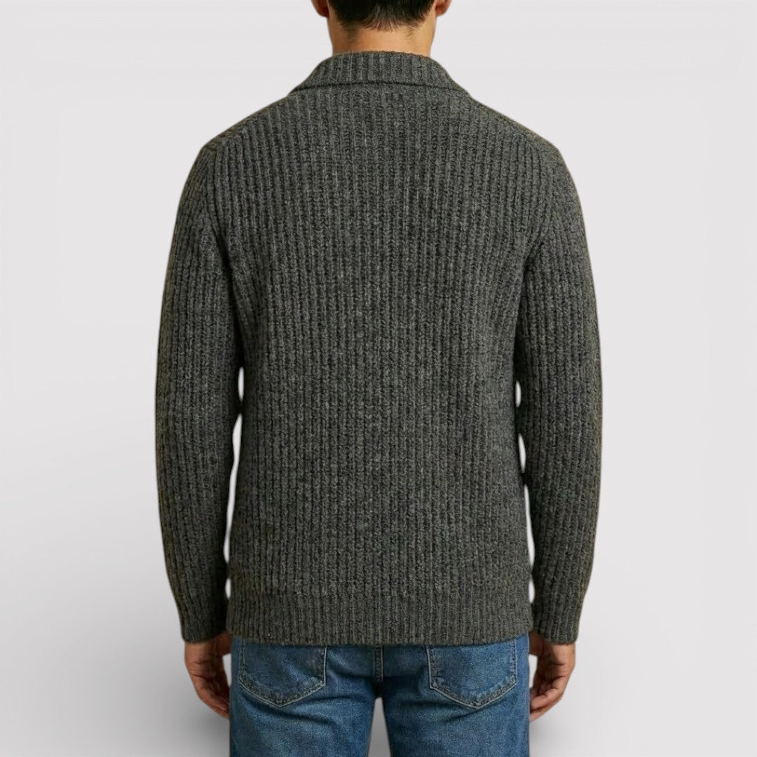 ALWIN レギュラーリブニットセーター