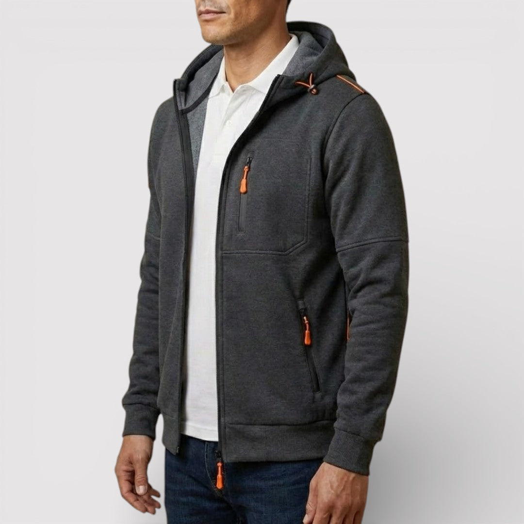 KAEL 通気性ジップパーカー