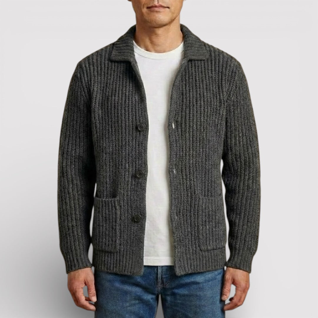 ALWIN レギュラーリブニットセーター