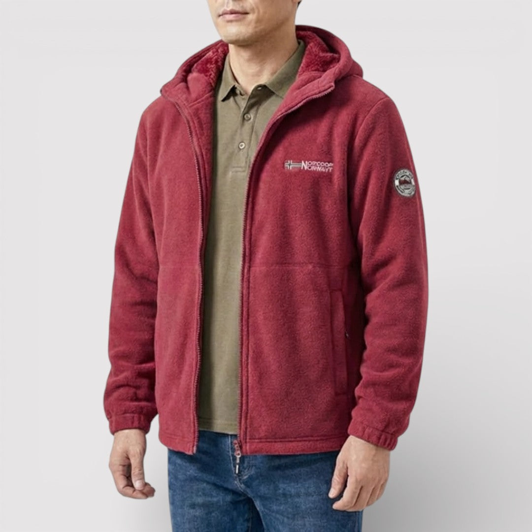 HARDY 裏地フリース・ジップ・ジャケット