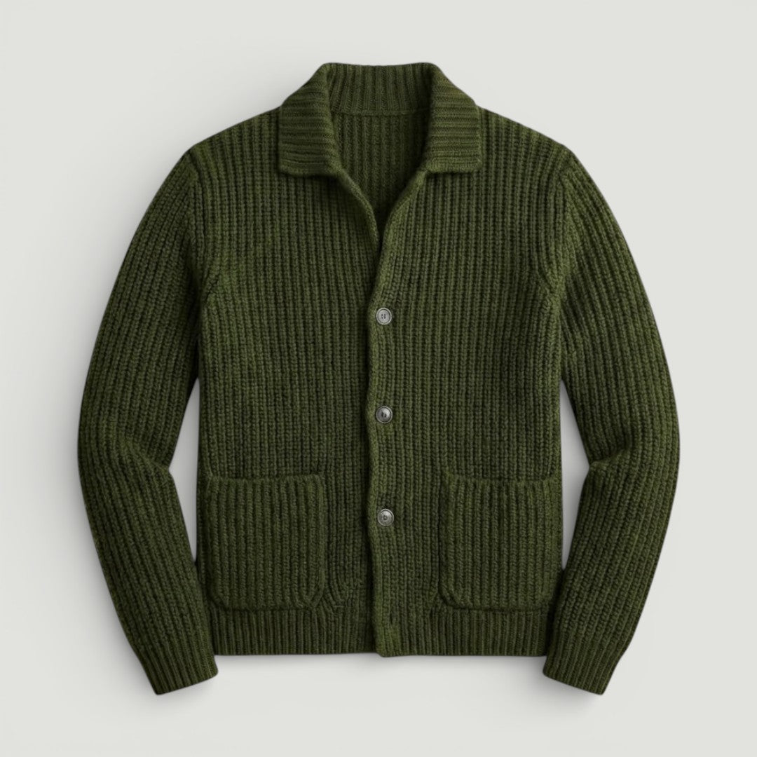 ALWIN レギュラーリブニットセーター