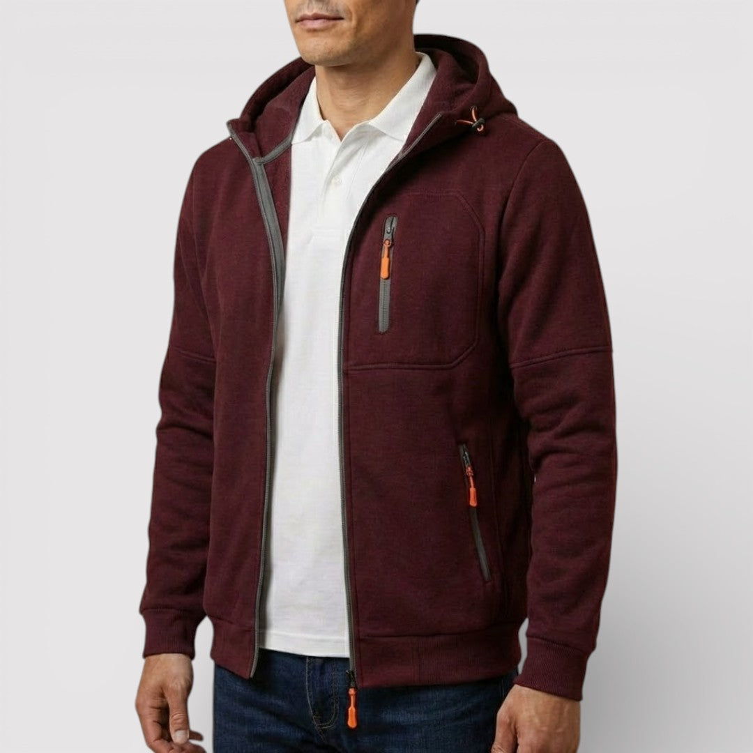 KAEL 通気性ジップパーカー