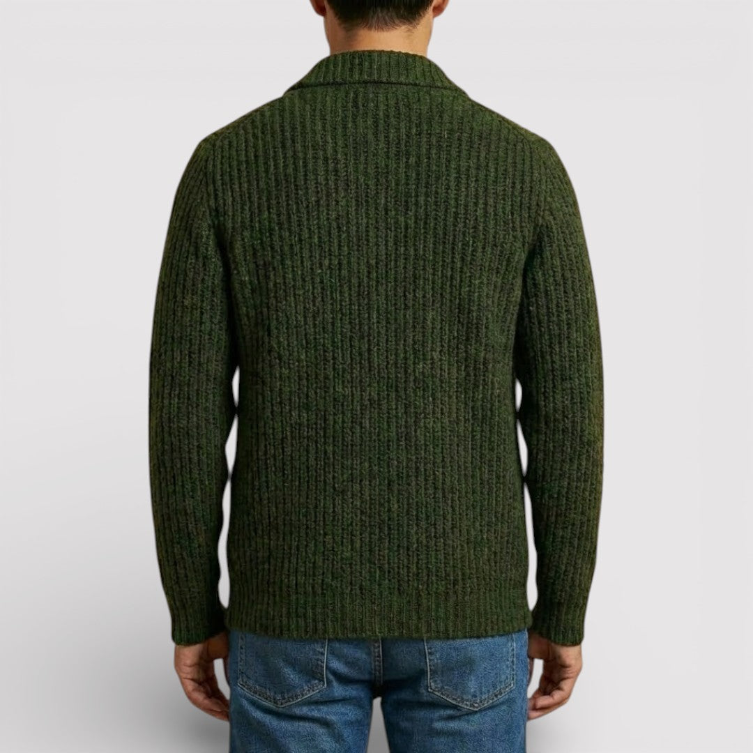 ALWIN レギュラーリブニットセーター