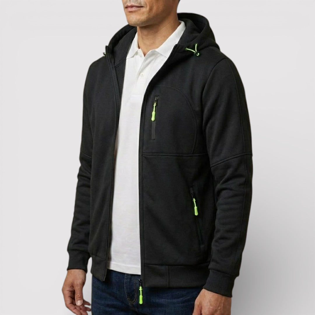 KAEL 通気性ジップパーカー