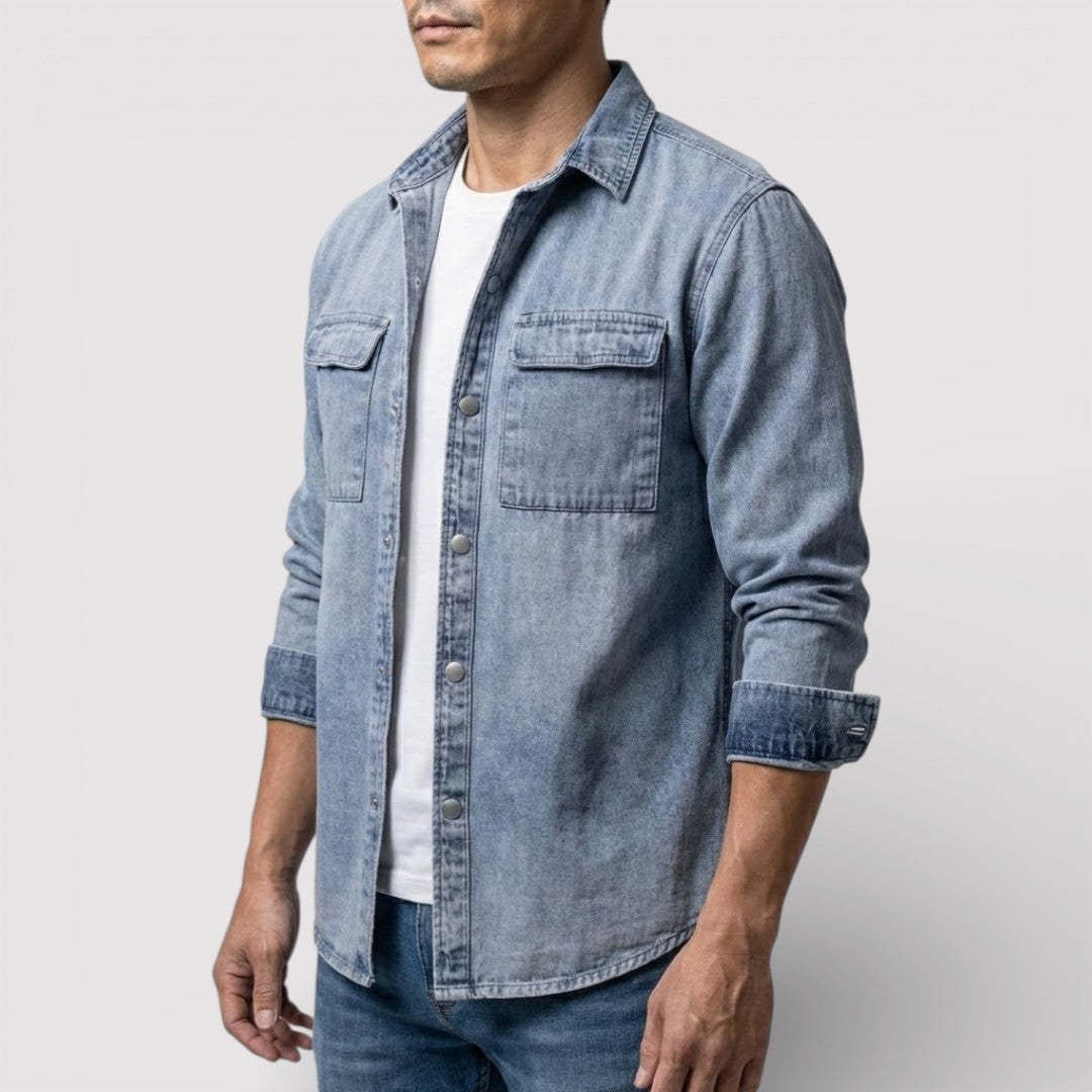 CLYDE プレミアム・デニム・シャツ