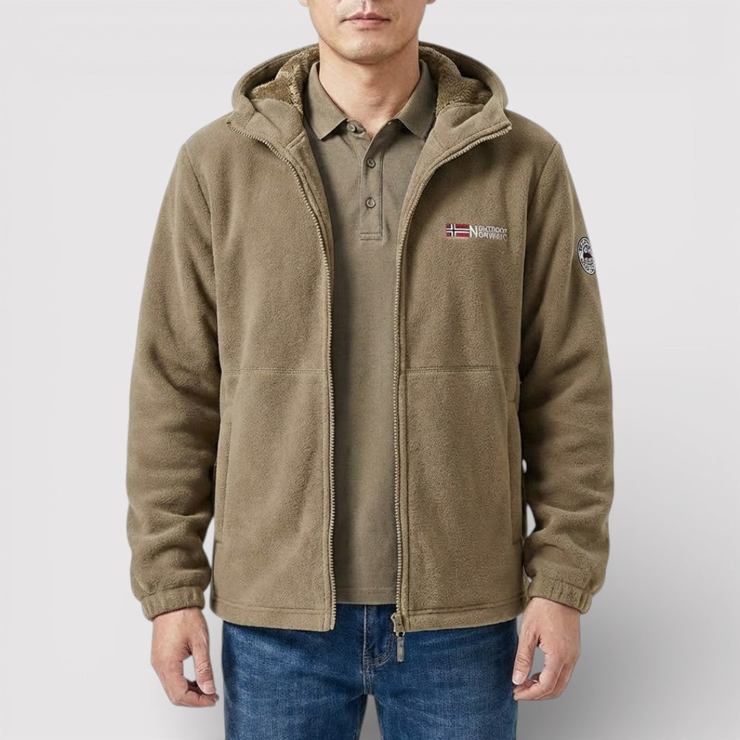 HARDY 裏地フリース・ジップ・ジャケット