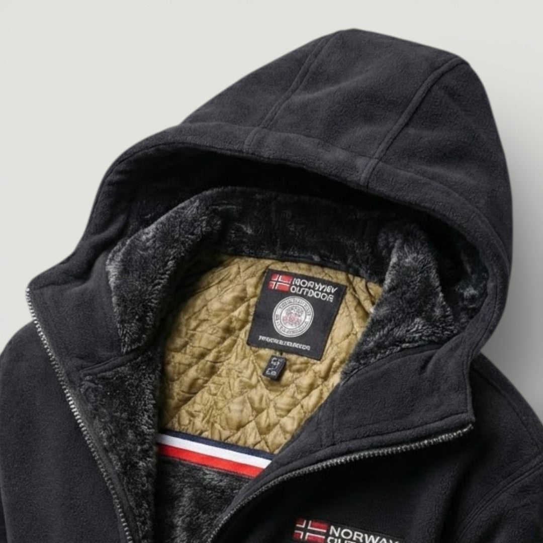 HARDY 裏地フリース・ジップ・ジャケット