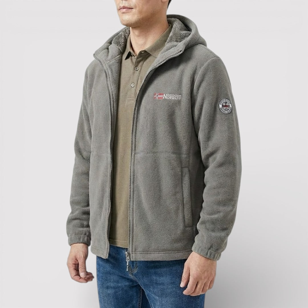 HARDY 裏地フリース・ジップ・ジャケット