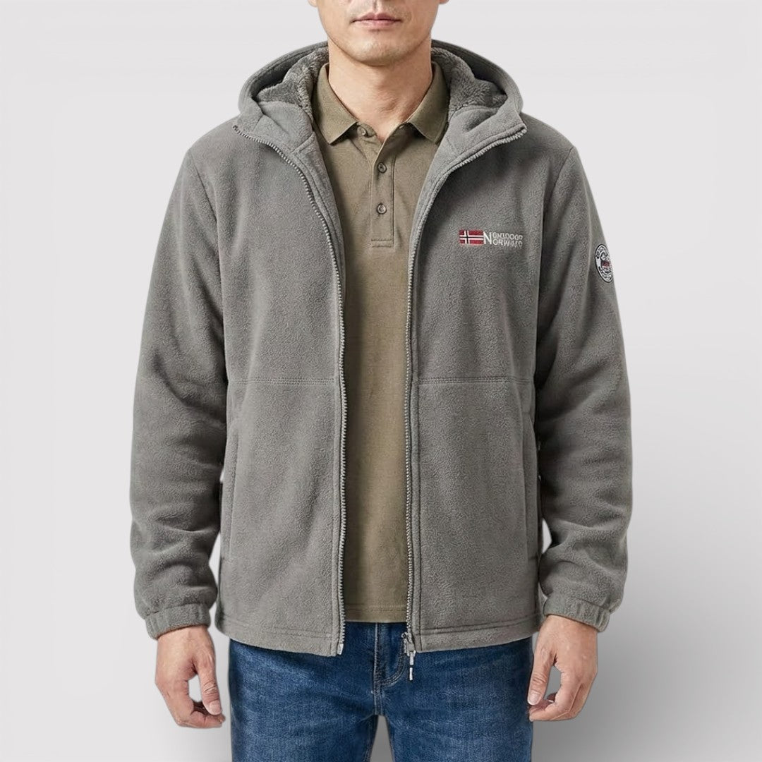 HARDY 裏地フリース・ジップ・ジャケット