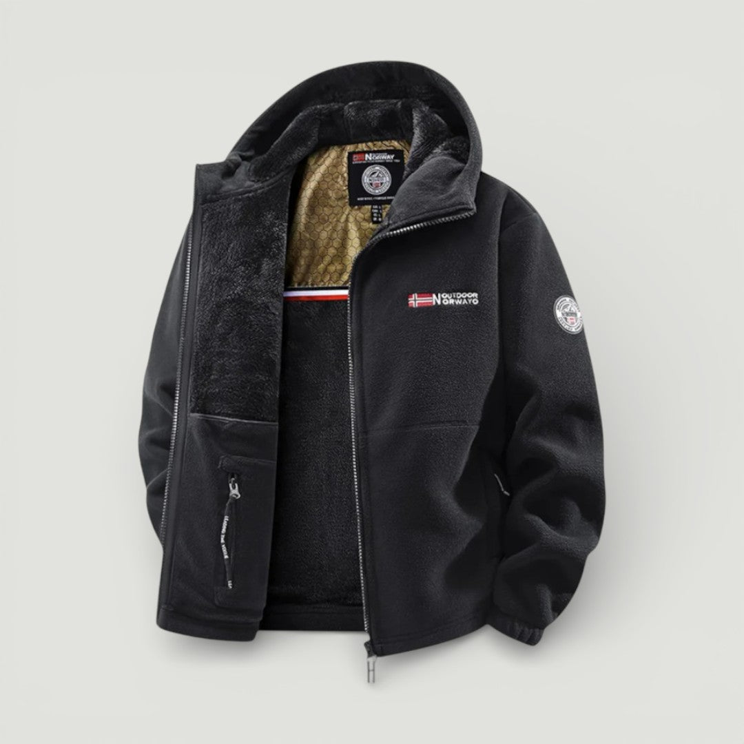 HARDY 裏地フリース・ジップ・ジャケット