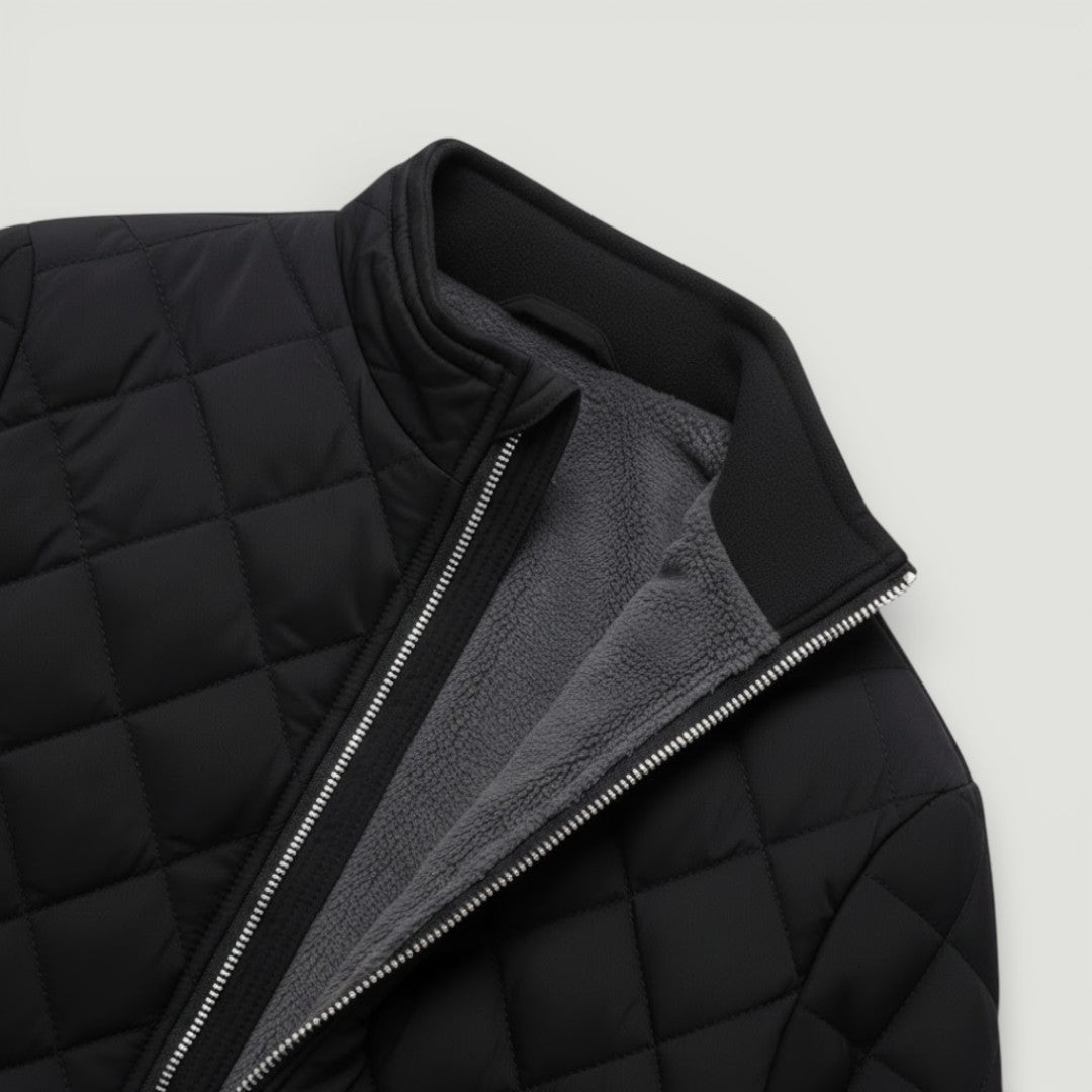 BERT キルティング・ジップ・ジャケット