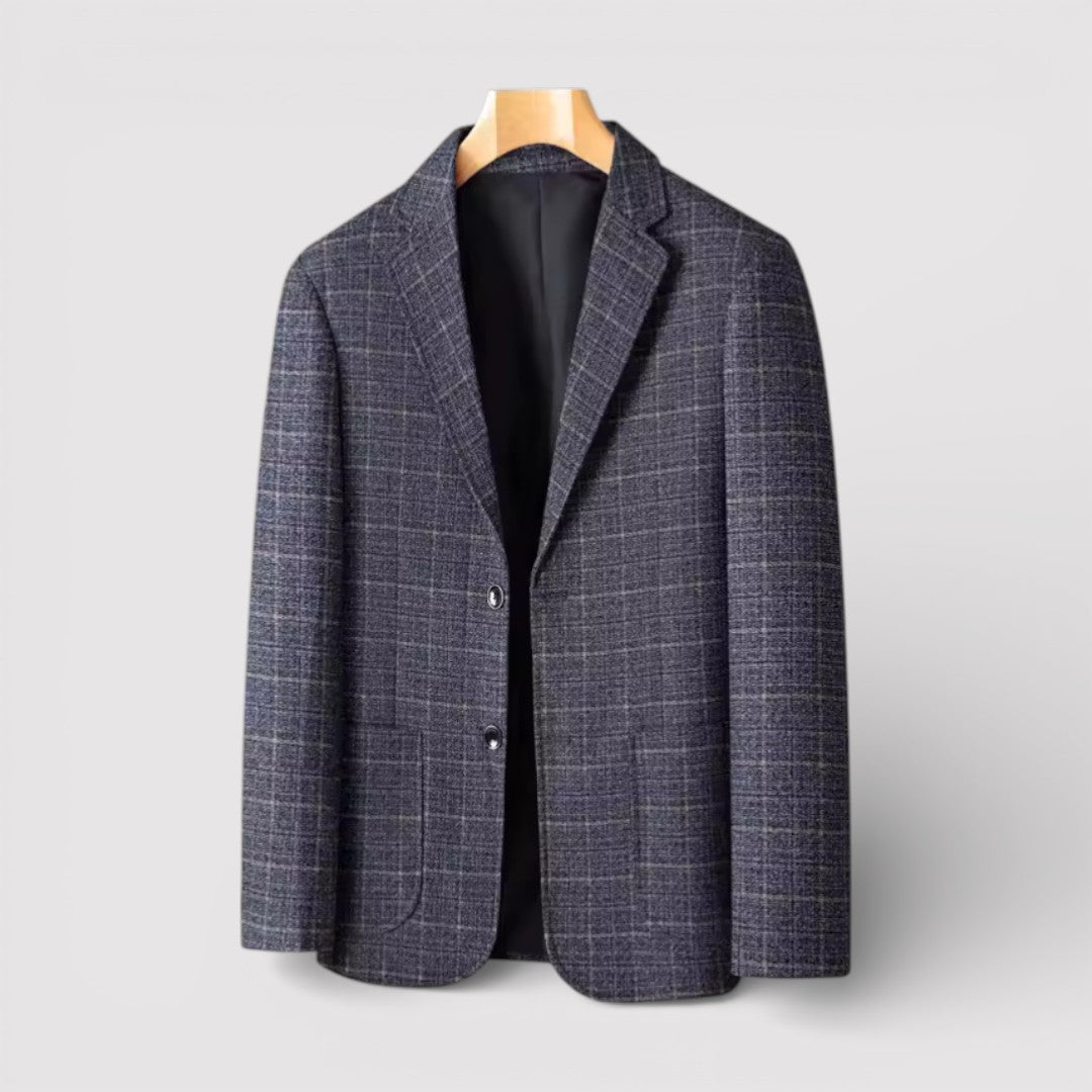 NICK プレミアム・チェック・ブレザー