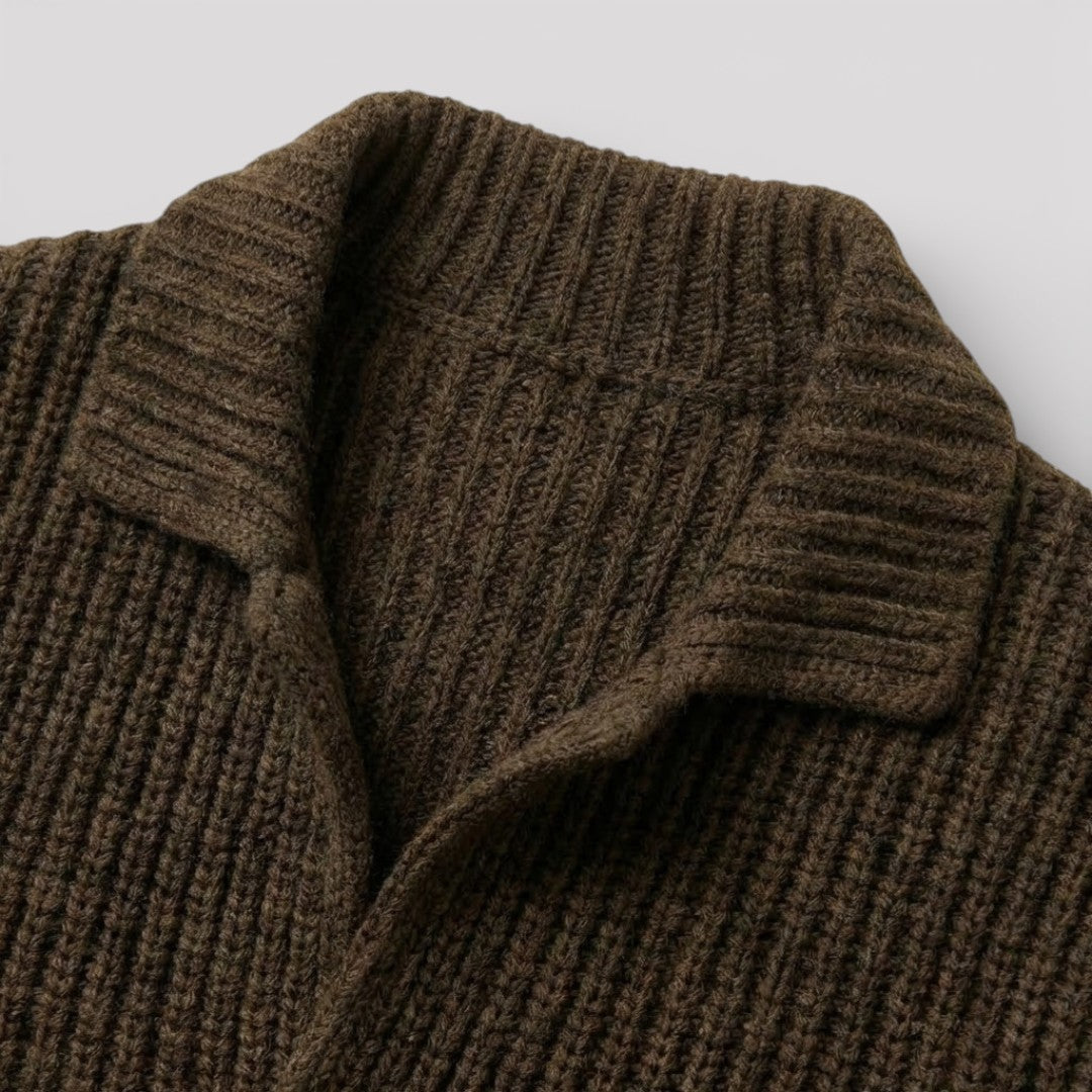 ALWIN レギュラーリブニットセーター