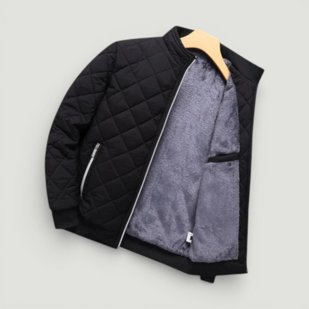 BERT キルティング・ジップ・ジャケット