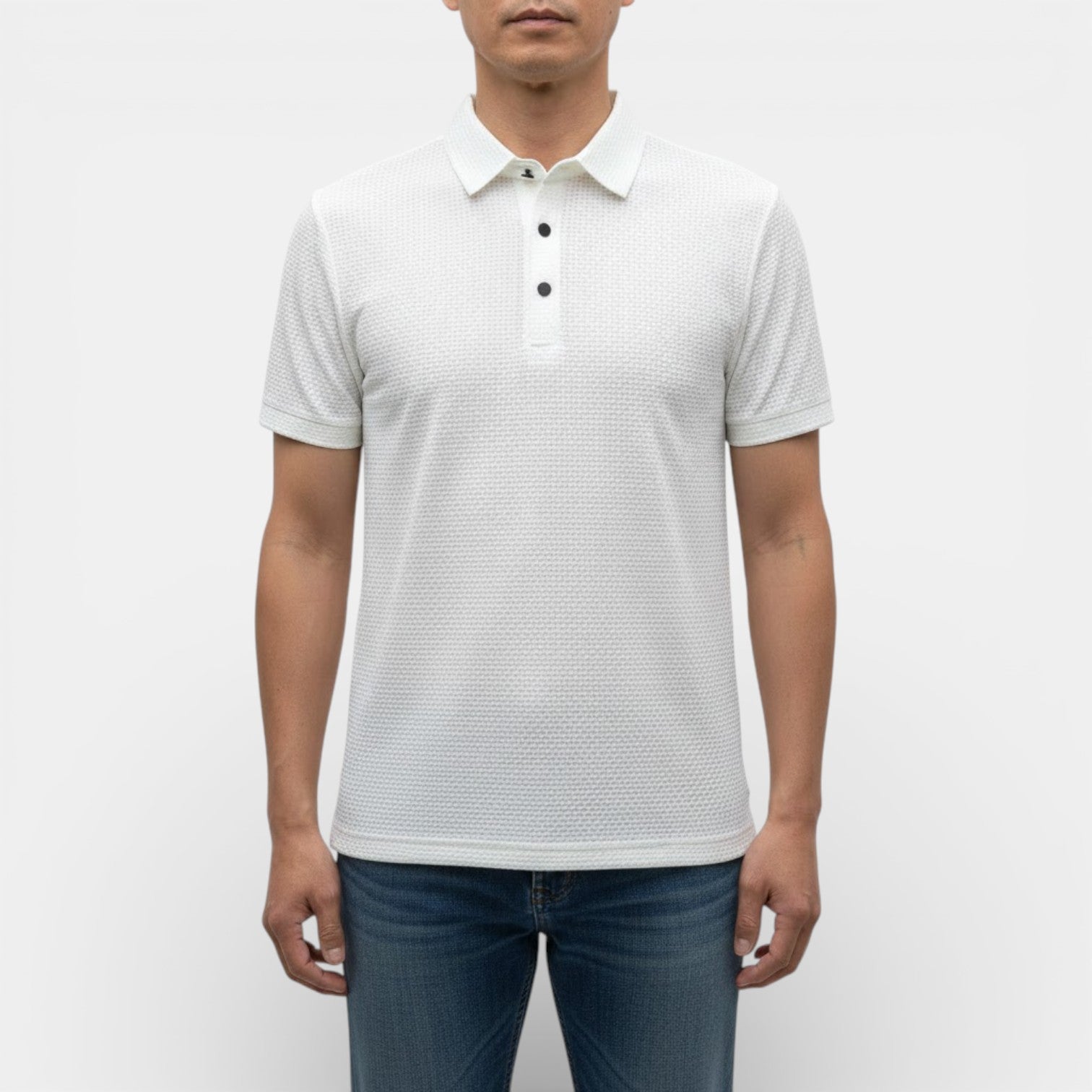 KENT 通気性ワッフル・ポロ