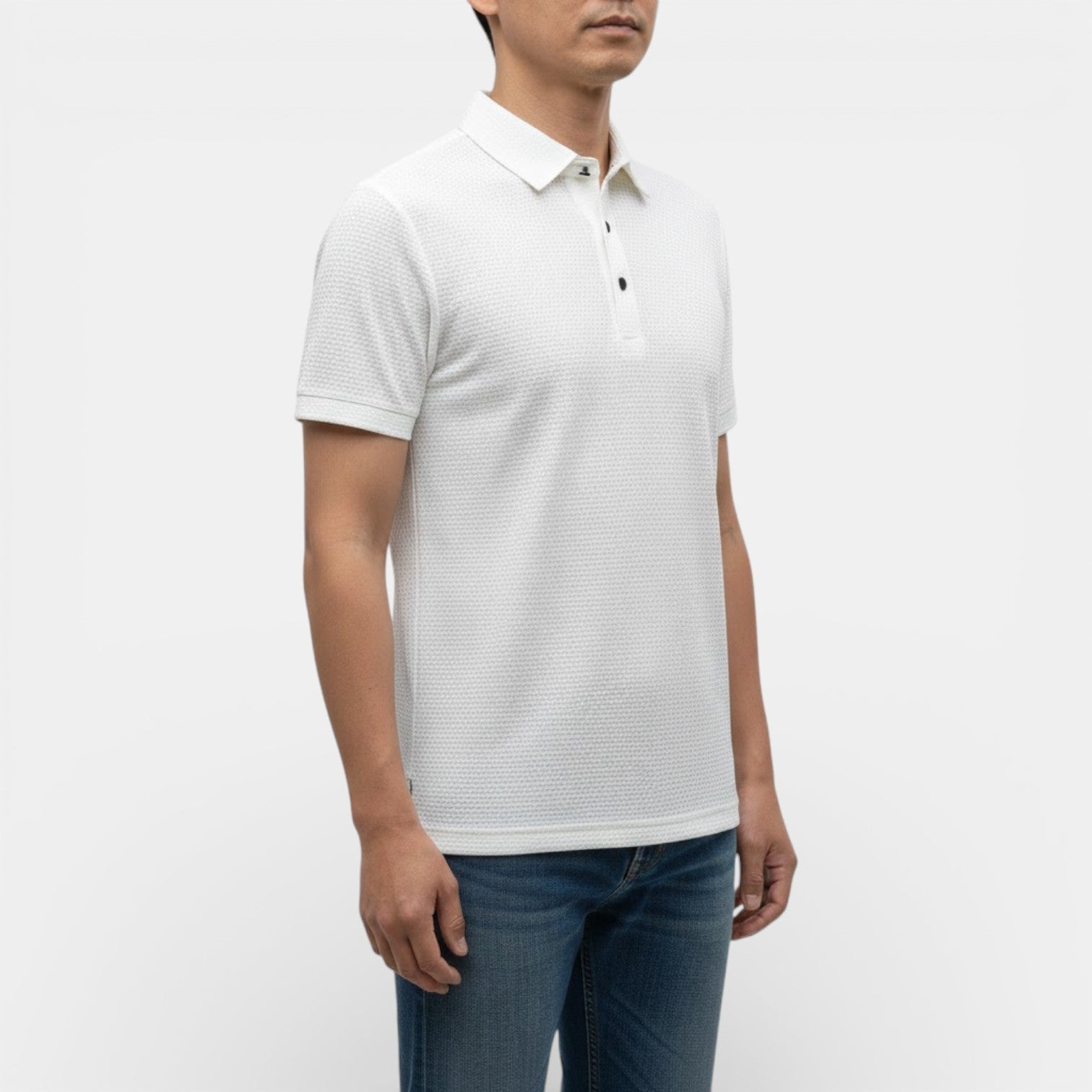 KENT 通気性ワッフル・ポロ