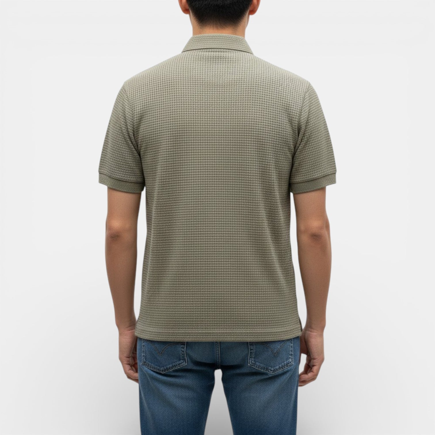 KENT 通気性ワッフル・ポロ