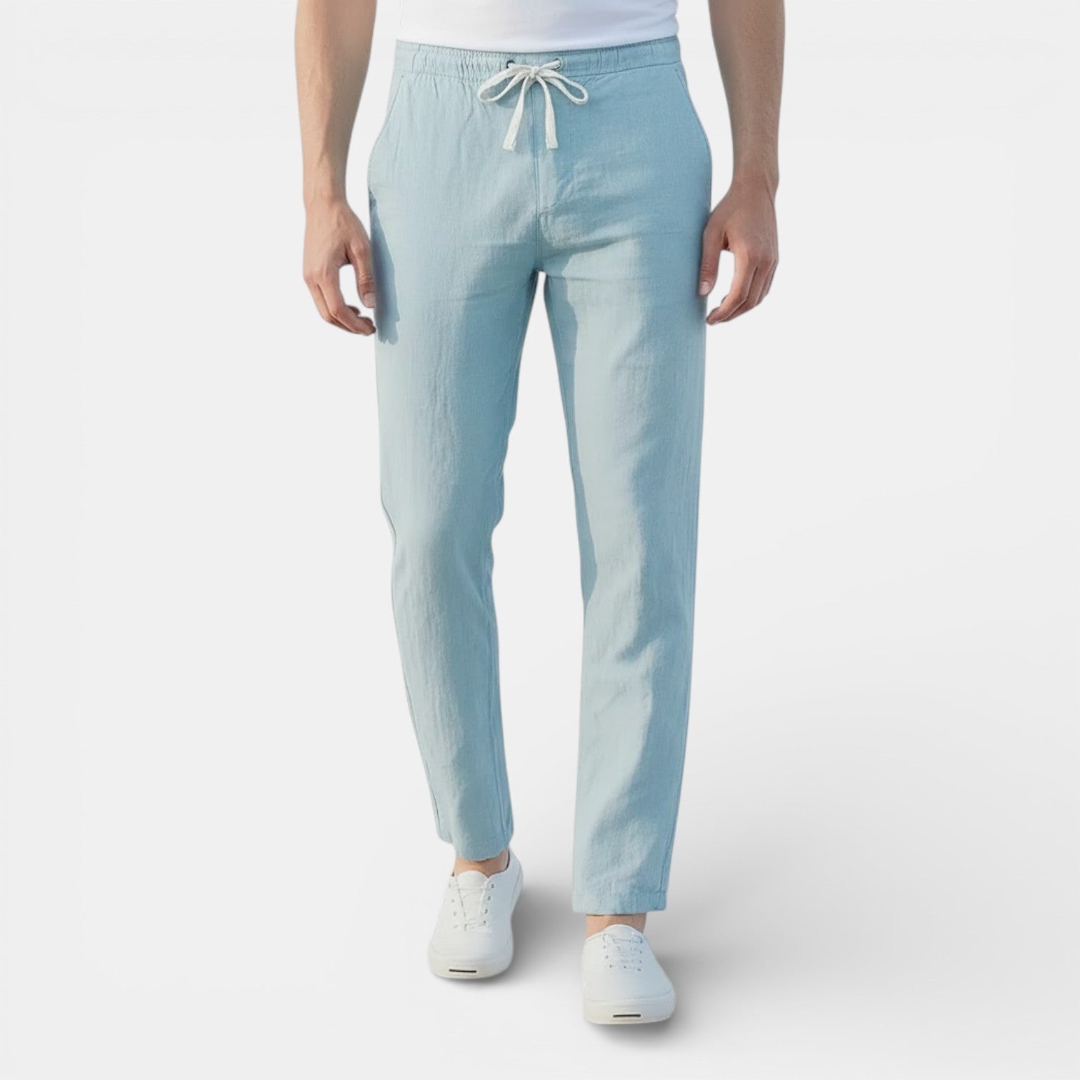 ARON 通気性テーパードパンツ