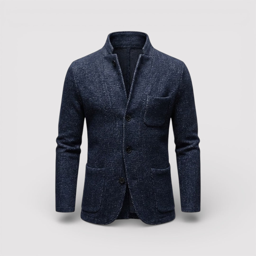 HEIKO ストレッチ・スタンドカラー・ブレザー