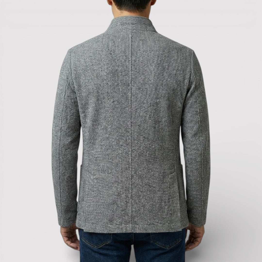 HEIKO ストレッチ・スタンドカラー・ブレザー