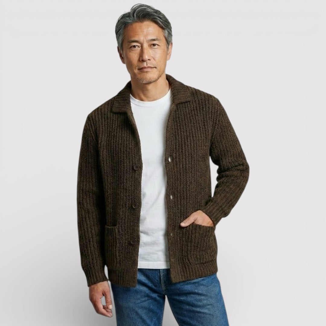 ALWIN レギュラーリブニットセーター