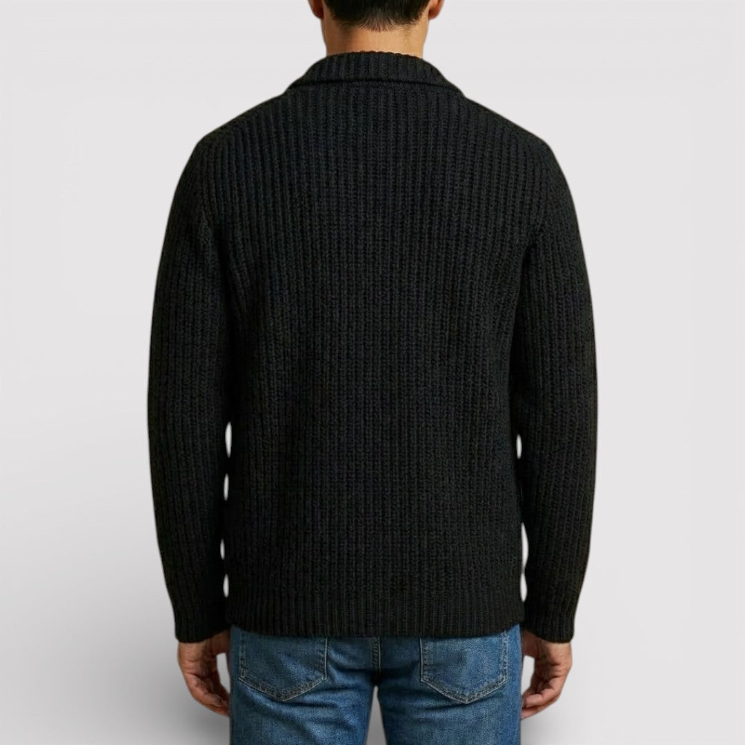 ALWIN レギュラーリブニットセーター