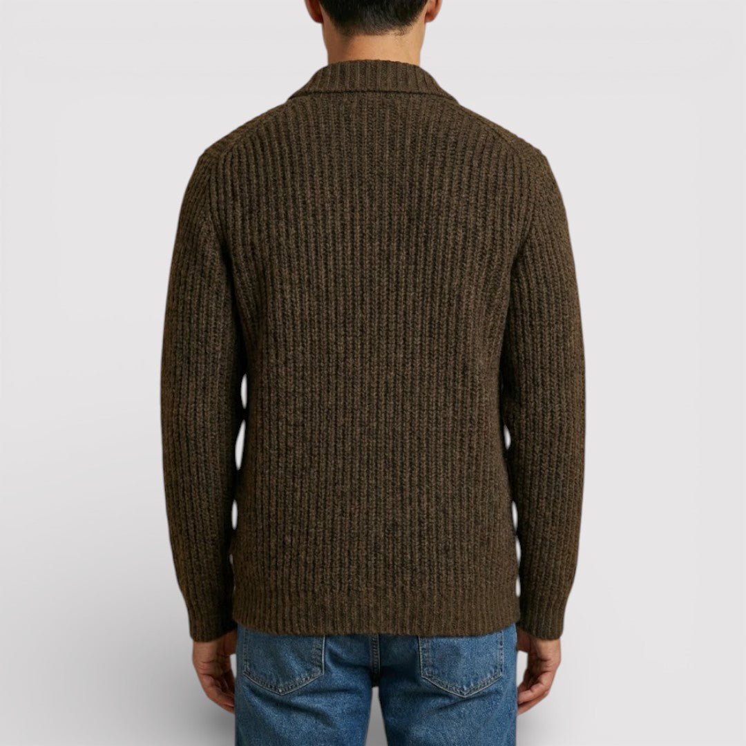 ALWIN レギュラーリブニットセーター