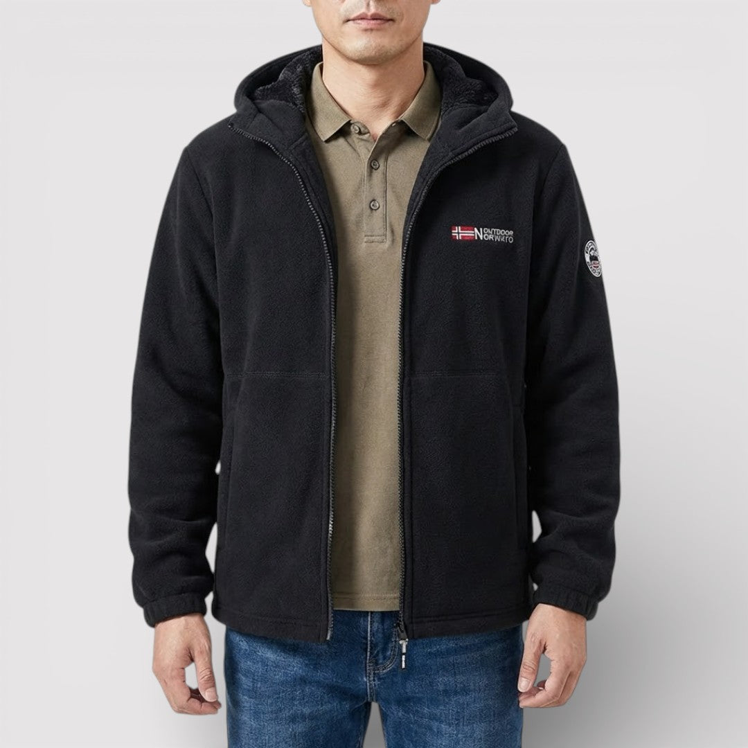 HARDY 裏地フリース・ジップ・ジャケット