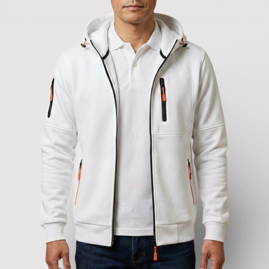 KAEL 通気性ジップパーカー