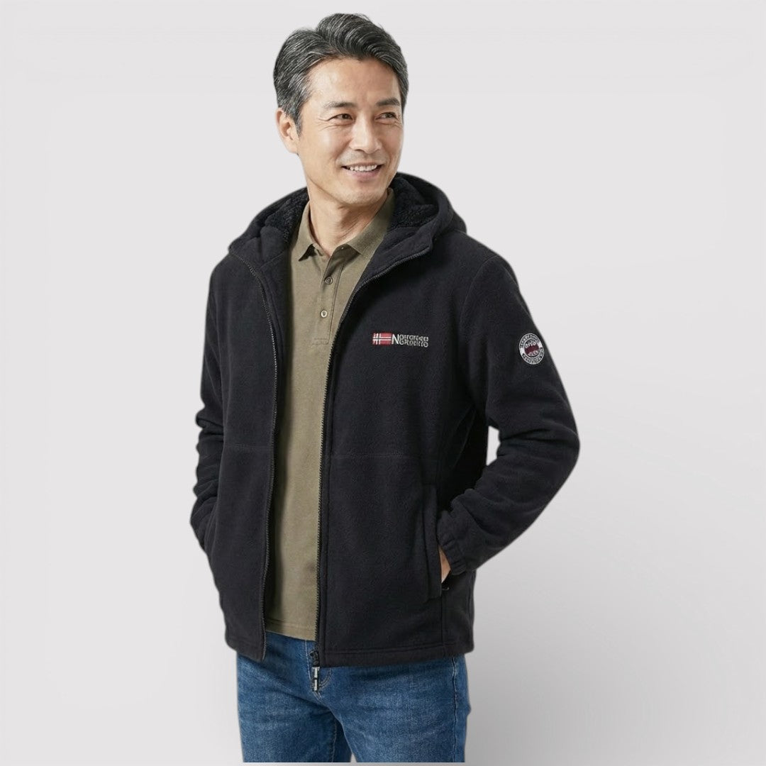 HARDY 裏地フリース・ジップ・ジャケット
