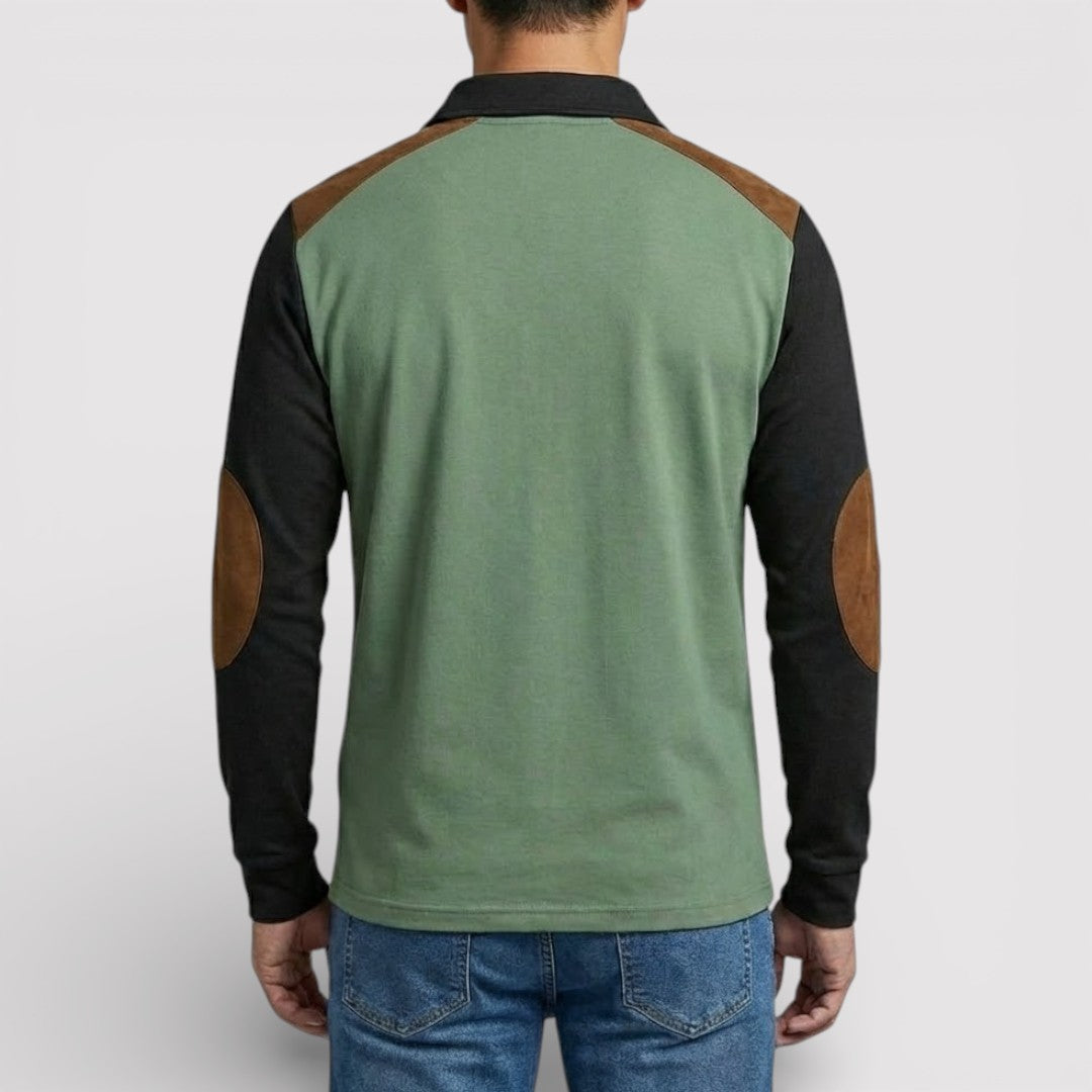 NIEL 軽量ハーフジップ・セーター