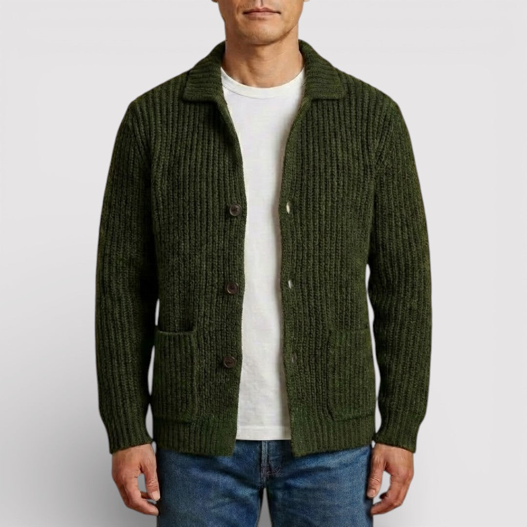 ALWIN レギュラーリブニットセーター