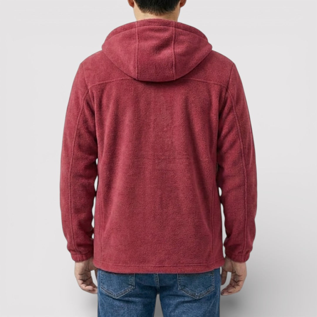 HARDY 裏地フリース・ジップ・ジャケット