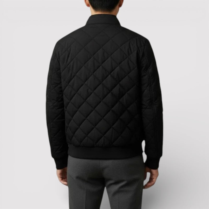 BERT キルティング・ジップ・ジャケット