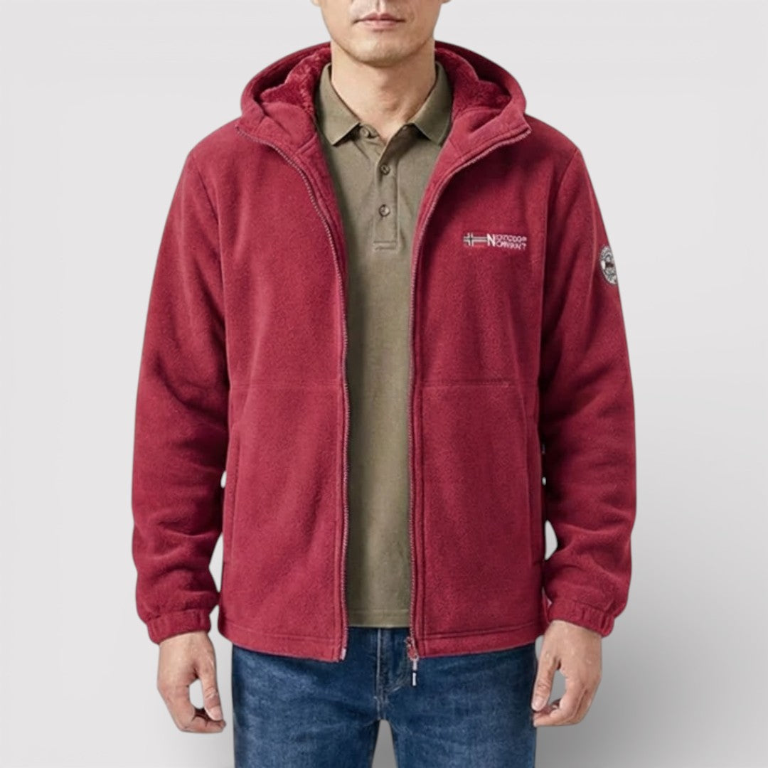 HARDY 裏地フリース・ジップ・ジャケット