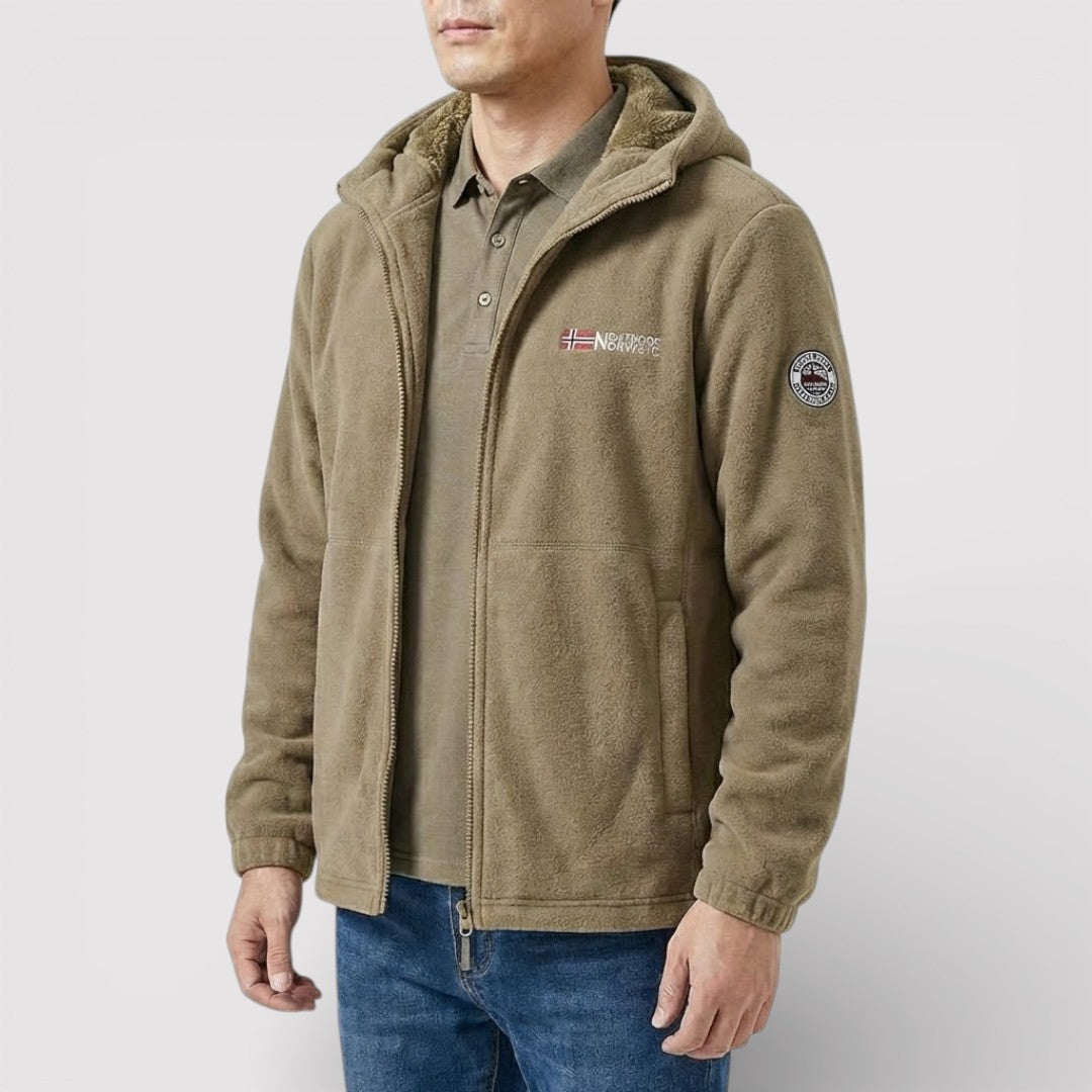 HARDY 裏地フリース・ジップ・ジャケット