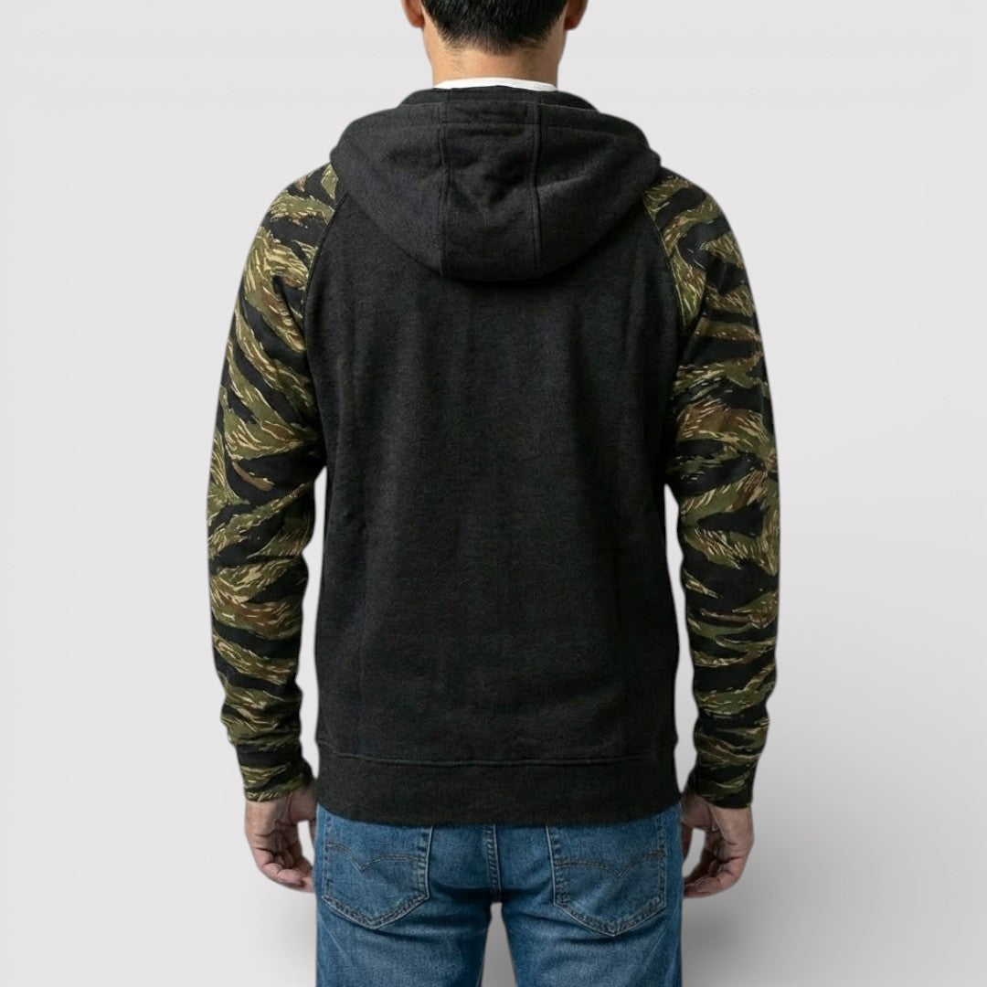 MARCEL ライトウェイト・カモ・ジップ・パーカー