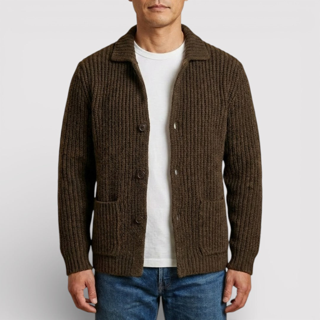 ALWIN レギュラーリブニットセーター